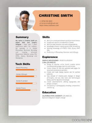 Resume Template Four